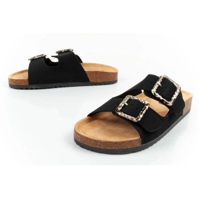 8. Lee Cooper Damen-Slipper, schwarzes Wildleder, bequem, leicht