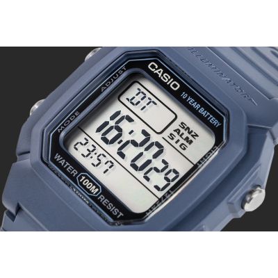 4. CASIO W-800H-2AVES Unisex-Uhr + Box