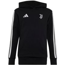 adidas Juventus Turin Hoodie für Kinder, schwarz, KF9867