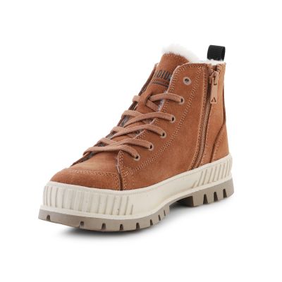 3. Palladium PALLASHOCK ZIP WARM 74353-257-M Mahagoni