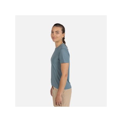 5. Damen-Laufshirt ROSSIGNOL W Sidelhorn Tee blau