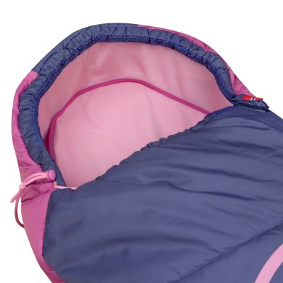 13. Schlafsack Trollkids Femund 3-in-1 malvenrosa/lila blau/Wildrose (695-242)