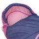 13. Schlafsack Trollkids Femund 3-in-1 malvenrosa/lila blau/Wildrose (695-242)