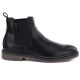 2. Herren-Chelsea-Boots aus Leder, ungefüttert, schwarz, Big Star UU174280