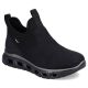 30. Rieker W RKR616 bequeme Schlupfstiefelette, schwarz