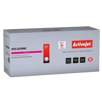 Activejet ATO-332MNX Toner (ersetzt OKI 46508710; Supreme; 3500 Seiten; rot)