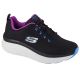 Skechers D'Lux Walker - Fresh Finesse 149368-BKPR Schwarz 37