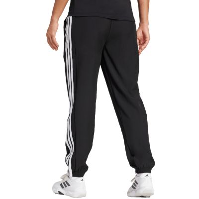 3. adidas Train Essentials 3-Streifen Woven Damenhose Schwarz JI8313