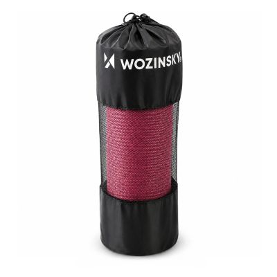 4. Wozinsky WNSP-15R Gymnastikmatte 183 x 61 x 1,5 cm Dicke Gymnastikmatte für Yoga und Fitness - Rosa