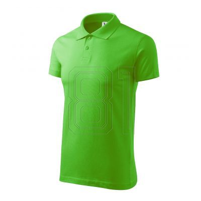 Malfini Single J. M MLI-20292 grünes Apfel-Poloshirt