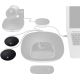 2. Logitech Erweiterungsmikrofon Schwarzes Desktop-Mikrofon