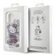 8. Hello Kitty IML Kitty On Bricks Graffiti Hülle für iPhone 15 Pro – weiß