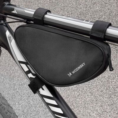 13. Wozinsky Fahrrad-Rahmentasche 1,5 l Schwarz (WBB11BK)