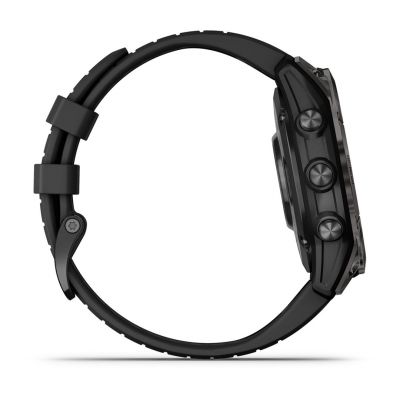 5. Garmin EPIX PRO g2 47 mm Saphir Carbongrau DLC Tit. Schwarz