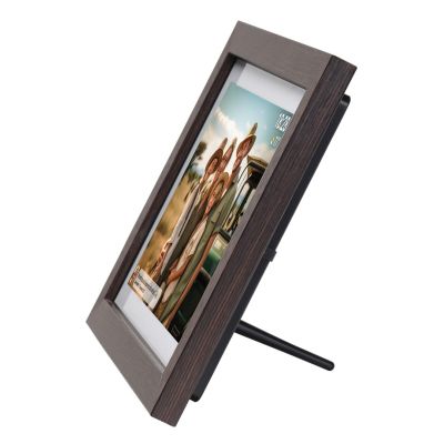 4. Denver PFF-1042DWMK2 Digitaler Bilderrahmen, Holz, 25,6 cm (10,1 Zoll), Touchscreen, WLAN