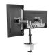 3. LogiLink BP0077 Monitorhalterung/Ständer für 68,6 cm (27") Monitore, Schreibtisch, Schwarz, Edelstahl