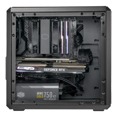 8. Cooler Master Masterbox Q300L V2 MATX Mini Tower Schwarz