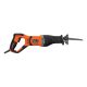 11. Black&Decker BES301-QS Säbelsäge 2800 Hübe/min 750 W (1798340) Schwarz, Orange