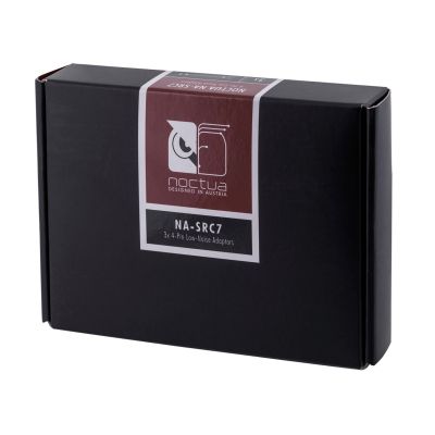 7. NOCTUA NA-SRC7 Lüfterhalterung, 3 Stück geräuscharme Adapter, 4-polig
