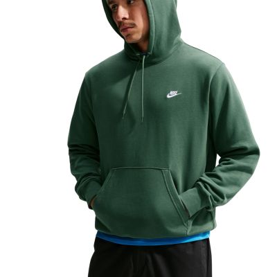 5. Nike Club FT PO Hoodie Herren Grün FN3866 323