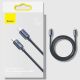 16. Baseus CAJY000201 Lightning – USB-C PD QC-Kabel 20 W 480 Mbit/s 1,2 m – Schwarz