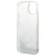 7. Karl Lagerfeld KLHCP14SLMNMS iPhone 14 6.1" Hardcase Silber / Silber Liquid Glitter Monogram