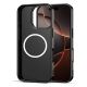 4. Tech-Protect Lamano MagSafe Case für iPhone 16 Pro Max - Schwarz und Rot