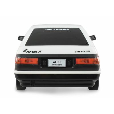 6. Amewi RC-Car AE86 Sprinter Drift-Rennwagen 1:18 RTR Weiß