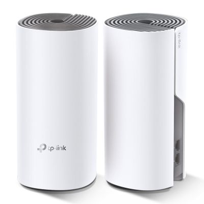2. TP-Link Deco E4 (2er-Pack) Dualband (2,4 GHz/5 GHz) Wi-Fi 5 (802.11ac) Weiß, Grau, Innenbereich