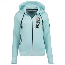 Damen-Hoodie Geographical Norway Fabuleuse EO Lady 100 BLEU CIEL (WU5303F/GNO-SKY BLUE)