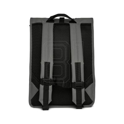 6. Rains Rolltoprucksack Grau W3 13320 13