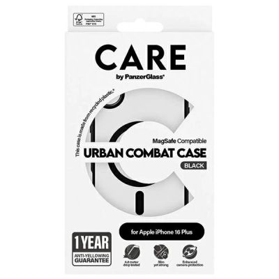 4. CARE by PanzerGlass Flagship Urban Case MagSafe für iPhone 16 Plus – Transparent