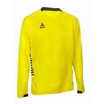 SELECT Spanien Langarm-Fußballtrikot gelb und schwarz