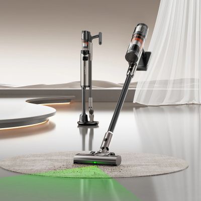 10. UWANT V600 Akku-Staubsauger – Grau