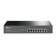 TP-Link TL-SG1008MP Netzwerk-Switch, unmanaged, Gigabit-Ethernet (10/100/1000), PoE-Unterstützung, Schwarz