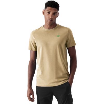 2. Herren-T-Shirt 4F M4481 3er-Pack beige, grün, schwarz 4FWSS26TTSHM4481 92S