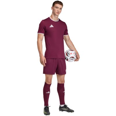 7. Herren-Shorts adidas Entrada 26 in Burgunderrot JZ2514