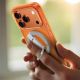 8. AmazingThing Minimalistische Hülle für iPhone 17 Pro, kompatibel mit MagSafe – Orange