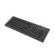 2. NATEC NKL-2052 Office-Tastatur USB QWERTY Spanisch Schwarz
