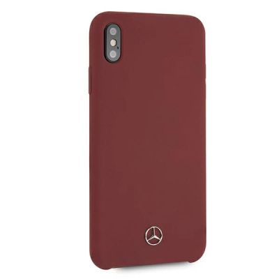 5. Mercedes Silicone Line Case für iPhone Xs Max - Rot