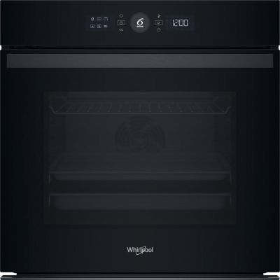 Einbaubackofen WHIRLPOOL WOI4S8PM2SBA Pyrolyse-Heißluftfritteuse