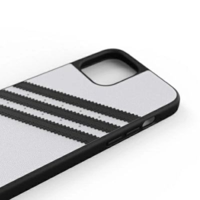5. Adidas OR Moulded Case PU für iPhone 12 Pro Max - Weiß/Schwarz