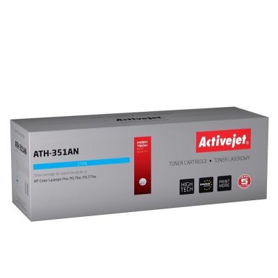 Activejet ATH-351AN Toner (ersetzt HP 205A CF351A; Supreme; 1100 Seiten; blau)