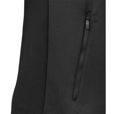 SELECT Monaco – Schwarzes Fußball-Trainings-Sweatshirt mit Reißverschluss und Kapuze v24