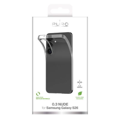 2. Puro 0.3 NUDE Hülle für Samsung Galaxy S26 - Transparent