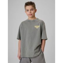 Baumwoll-T-Shirt für Jungen 4F 4F4FJRSS26TTSHM3906-25S