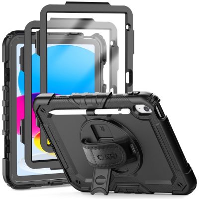 14. Tech-Protect Solid360 Hülle für iPad 10,9" 2022 - Schwarz