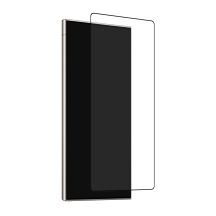 Puro Frame Tempered Glass mit schwarzem Rahmen für Samsung Galaxy S25 Ultra