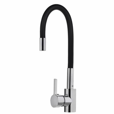 14. PYRAMIS FLESSI schwarze flexible Küchenarmatur 090919638