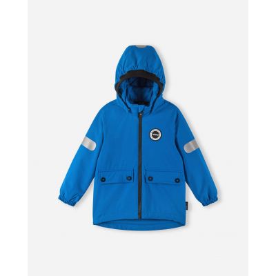 3. Reima Reimatec Jacket Symppis Kinder-Regenmantel, blau, wasserdicht (5100045B-6590)